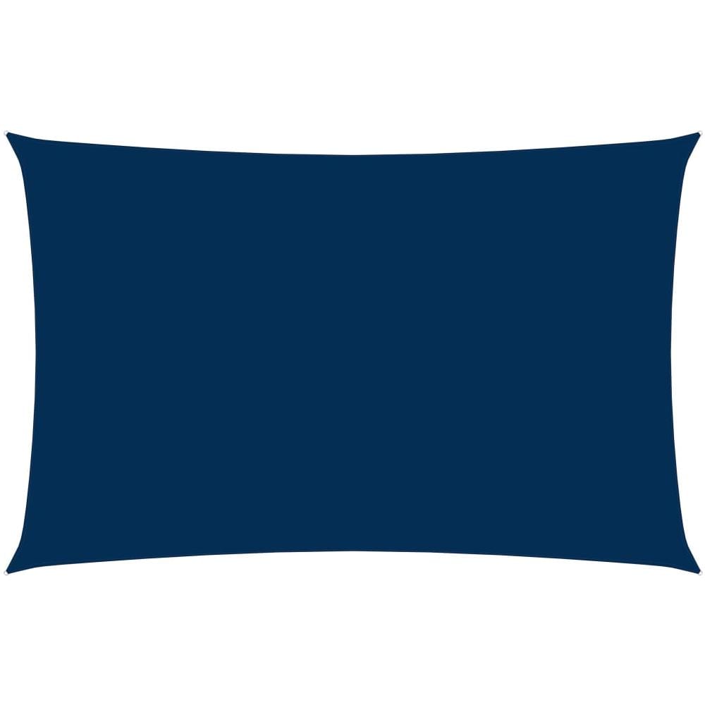 Parasole a Vela Oxford Rettangolare 2x5 m Blu - Foto 1