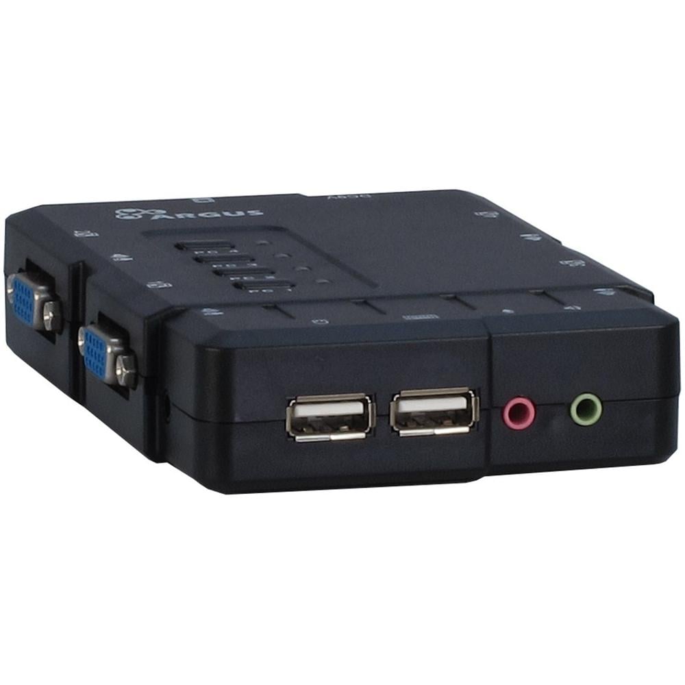 KVM-CS-41UA, Nero, USB, USB, VGA, -10 - 50 C, -20 - 60 C - Foto 1