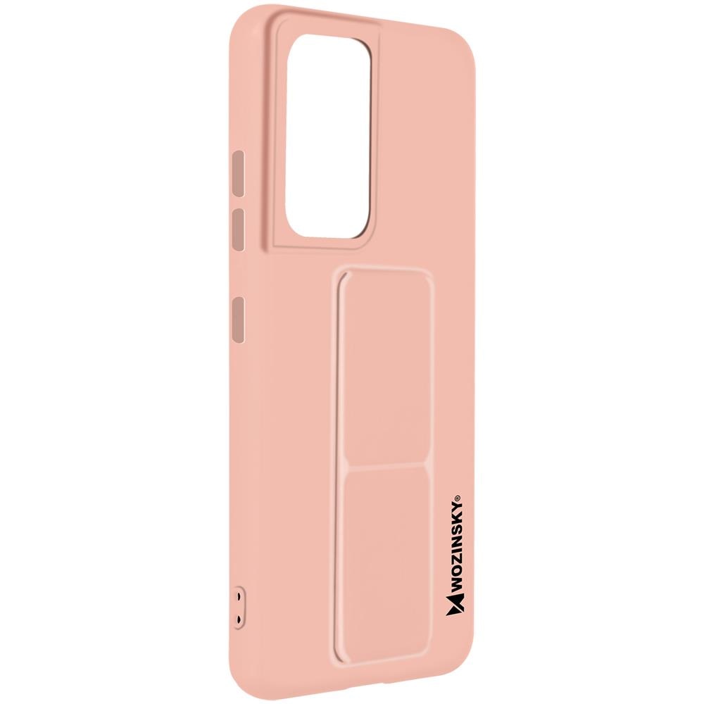 Cover Per Galaxy S21 Ultra Cavalletto Pieghevole Magnetico Wozinsky Rosa - Foto 1