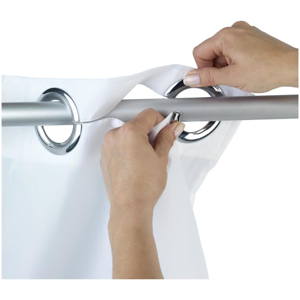 Tenda Doccia Flex White, Regolabile E Passamaneria, - Foto 4