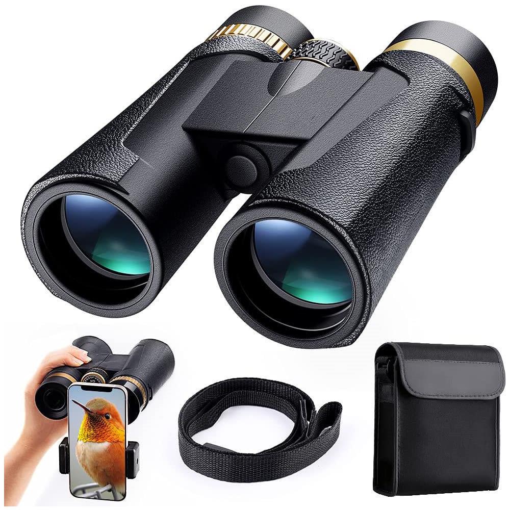 Jumelles HD 12X42 - VBESTLIFE - Compactes Étanches - Prisme Verre