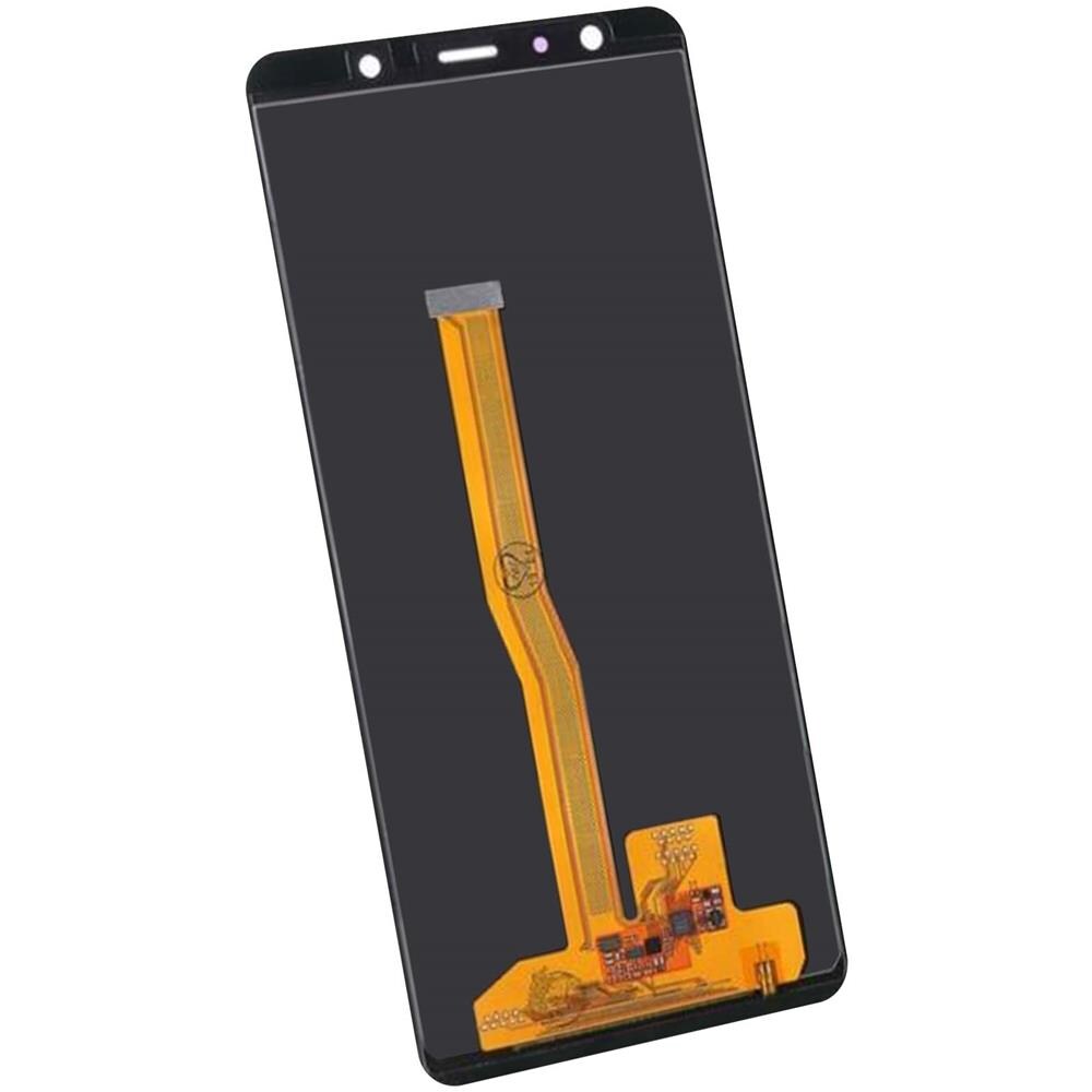 Blocco Completo Samsung Galaxy A7 2018 Schermo Lcd Vetro Touch Compatibile Nero - Foto 2