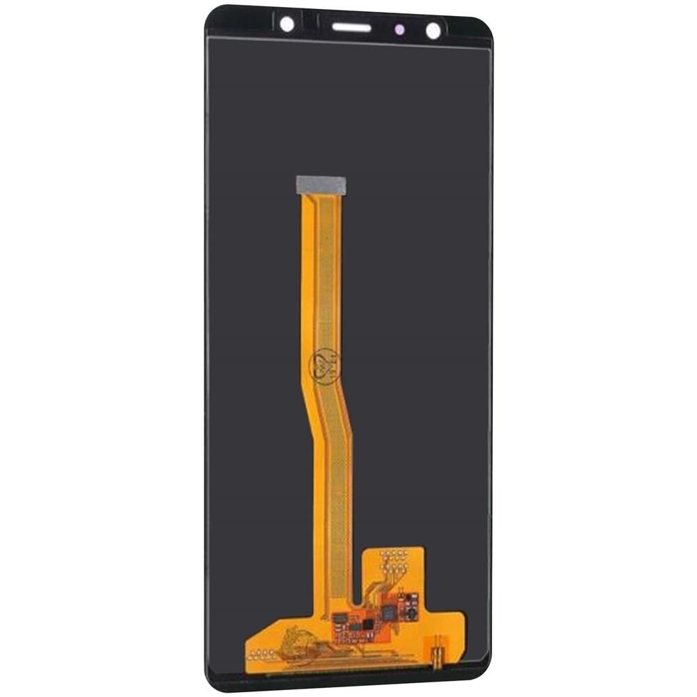 Blocco Completo Samsung Galaxy A7 2018 Schermo Lcd Vetro Touch Compatibile Nero - Foto 4