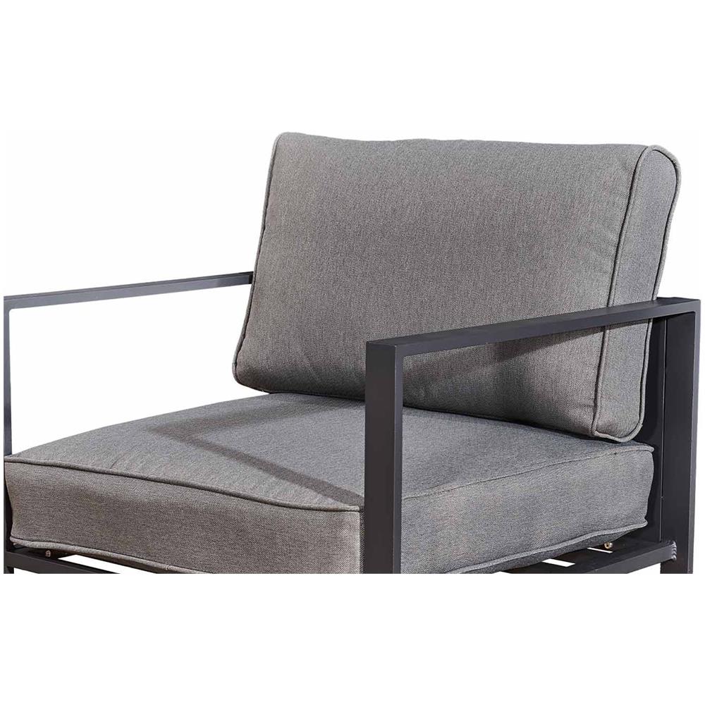 Salotto Da Giardino In Alluminio Grigio Memphis - Foto 2