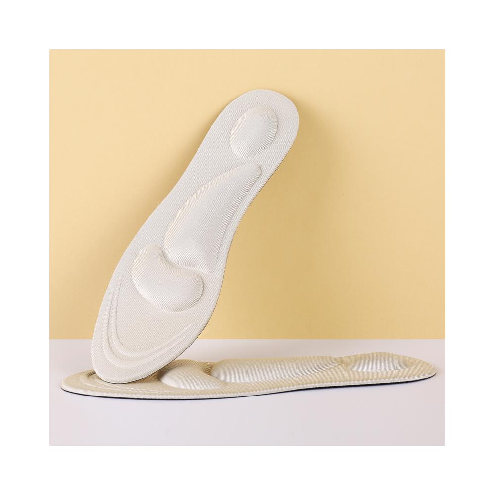 Plantari Massaggianti Assorbenti Del Sudore 1 Paio Beige 35-39 - Foto 2