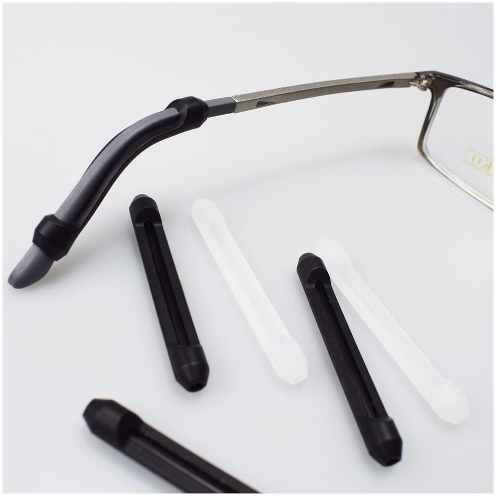 Fermaocchiali In Silicone Antiscivolo Per Le Orecchie 12 Paia - Foto 2