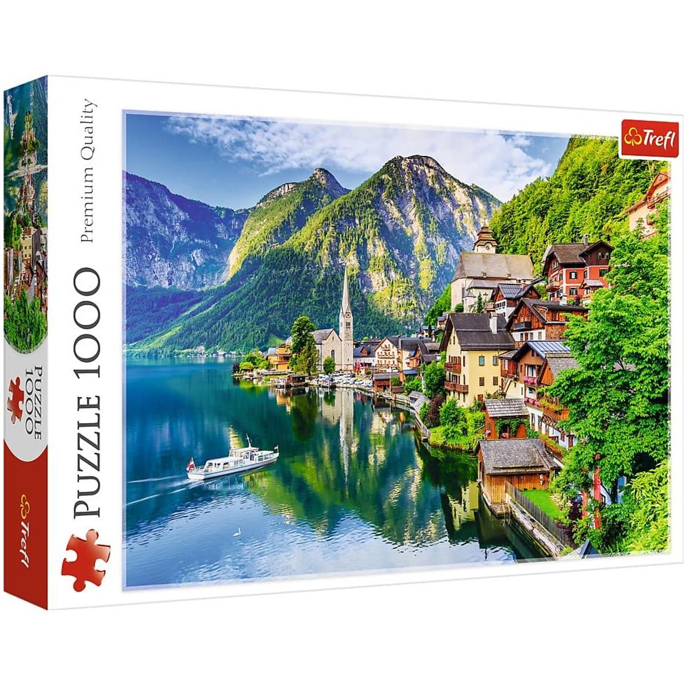 Puzzle Da 1000 Pezzi, Hallstatt, Austria, Paesaggio Idilliaco, Alpi Tirolesi, Puzzle Per Adulti, 10670 - Foto 1