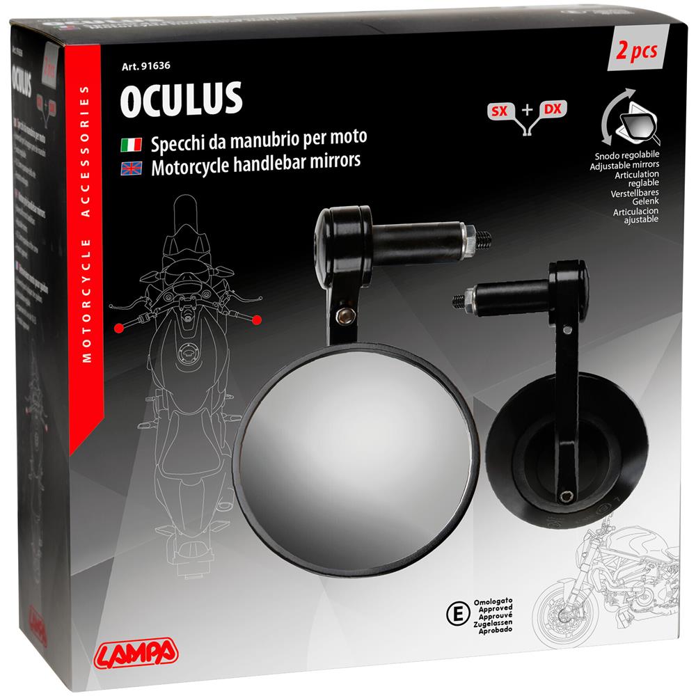 Oculus, Coppia Specchi Retrovisori - Foto 2