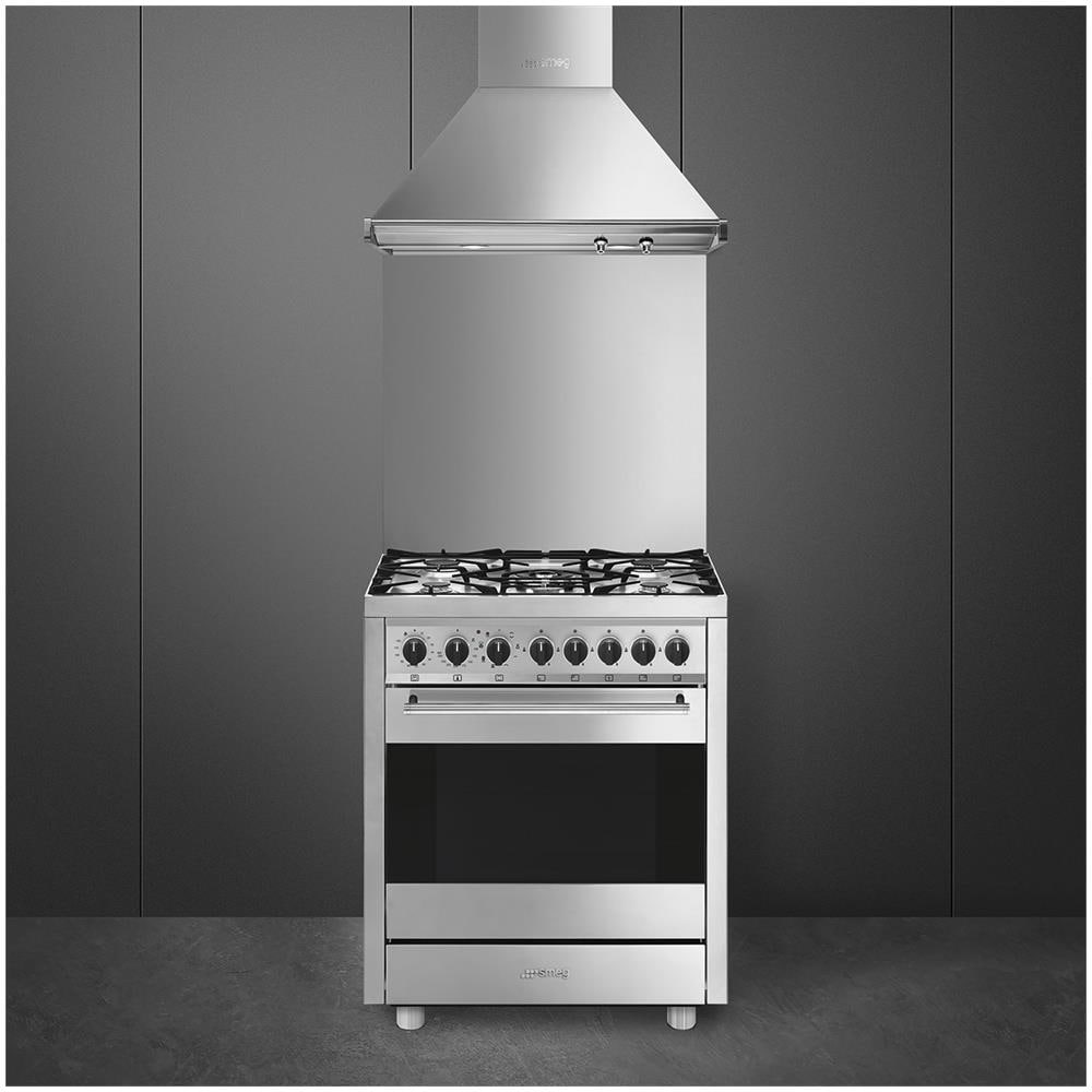 Cucina Gas B71GMX2 5 Zone Cottura Forno Elettrico Termoventilato Classe A Dimensioni 70 x 60 cm Colore Acciaio Inossidabile Master - Foto 5