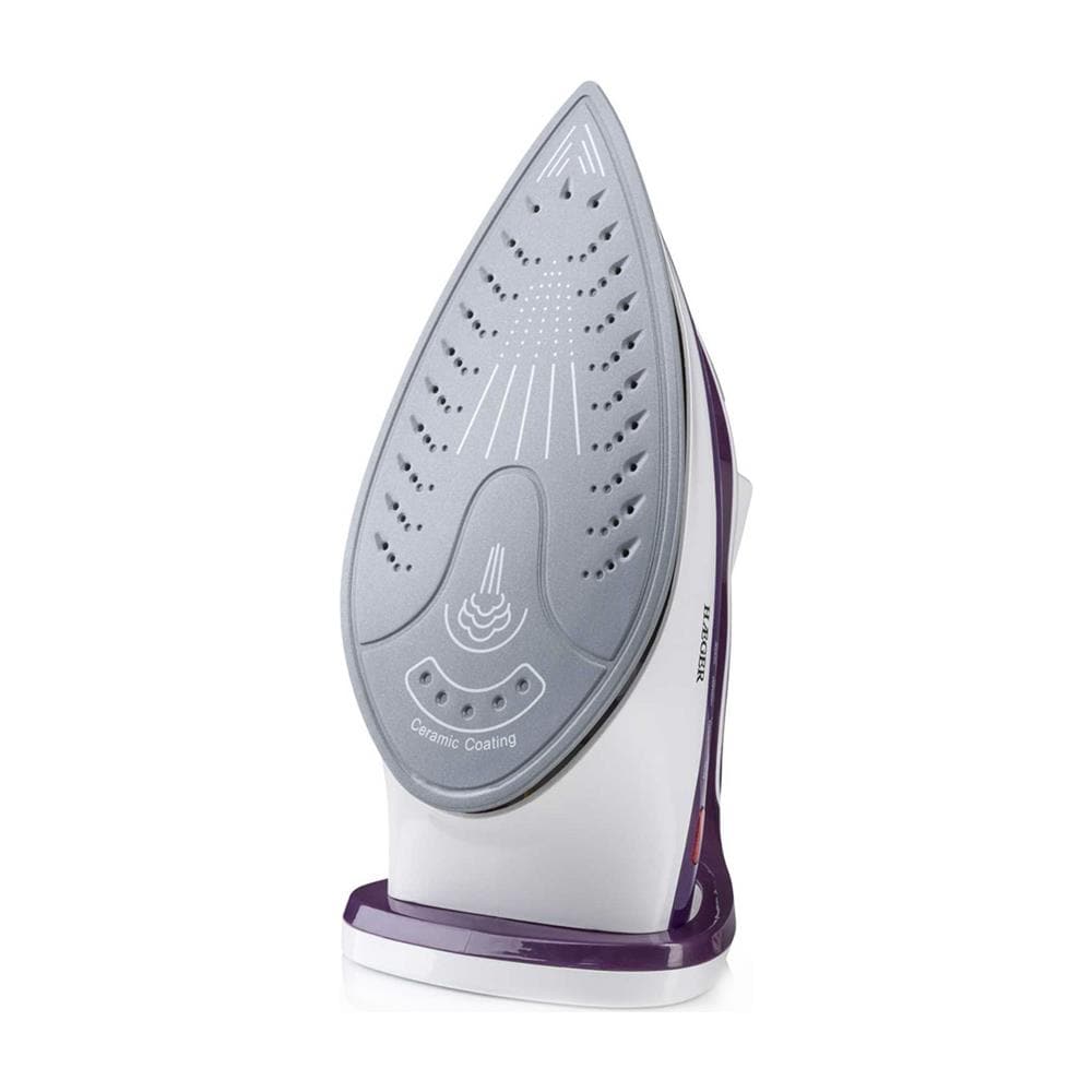Ferro da Stiro Pro Glide SI-260.011B Secco e Vapore Piastra in Ceramica 2600 W Viola / Bianco - Foto 2