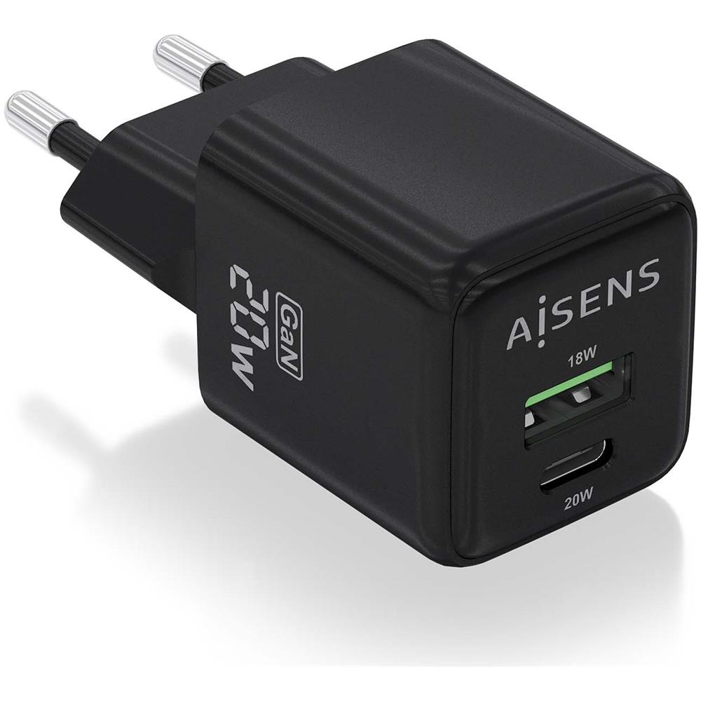 ASCH-20W2P011-BK Caricabatterie per dispositivi mobili Universale Nero AC Ricarica rapida Interno - Foto 1