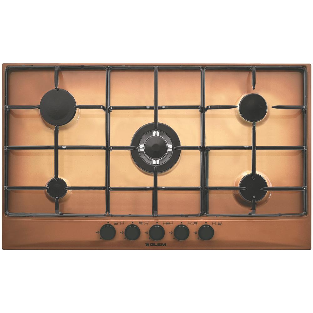 GLEM GAS - Piano Cottura GT955TF a Gas 4 Fuochi Gas Colore Terra di ... GLEM GAS - Piano Cottura GT955TF a Gas 4 Fuochi Gas Colore Terra di ...