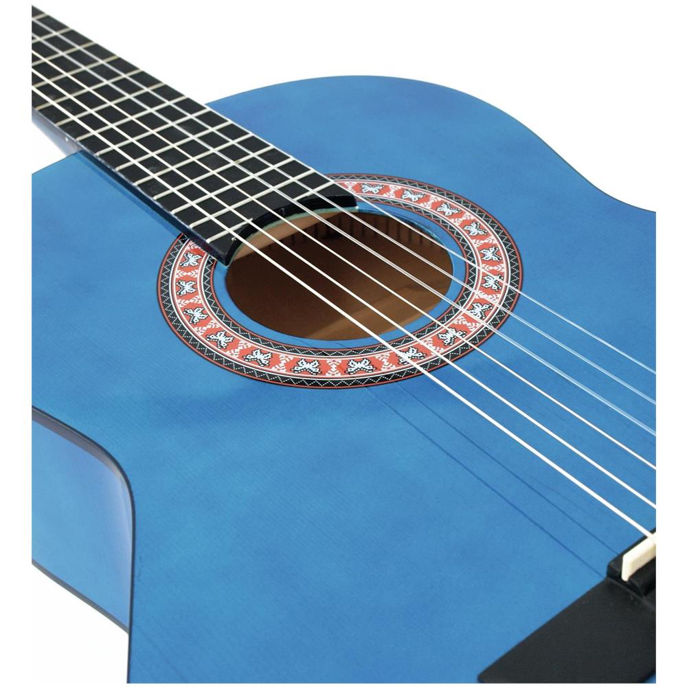 Chitarra Classica 4/4, Colore Blueburst, Ac-303 - Foto 2