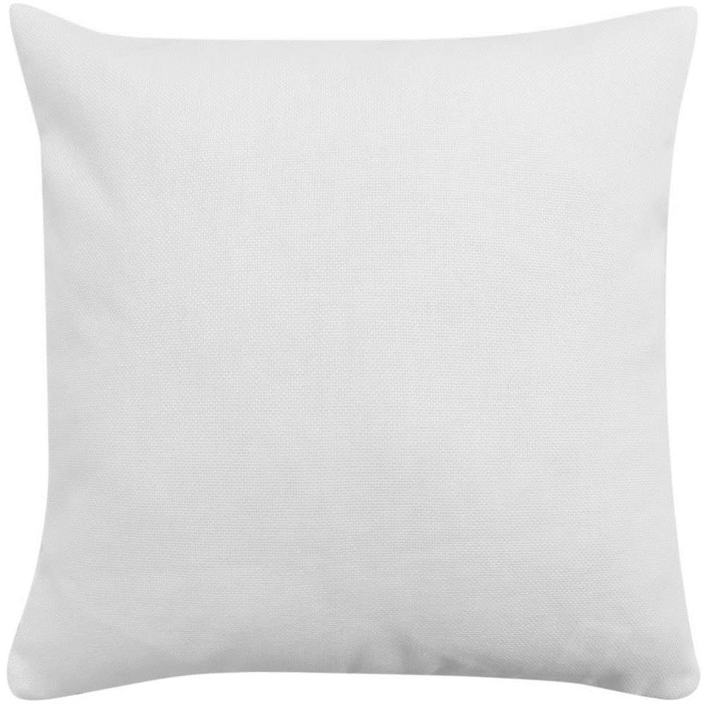 Set 4 Federe Per Cuscini In Simil-lino Bianco 50x50 Cm - Foto 3