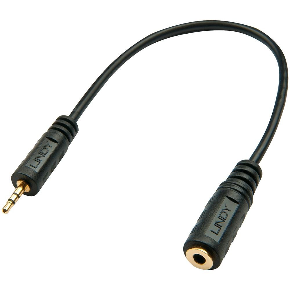 Adattatore Audio Jack 2,5mm Maschio A 3,5mm Femmina, 20cm - Foto 1