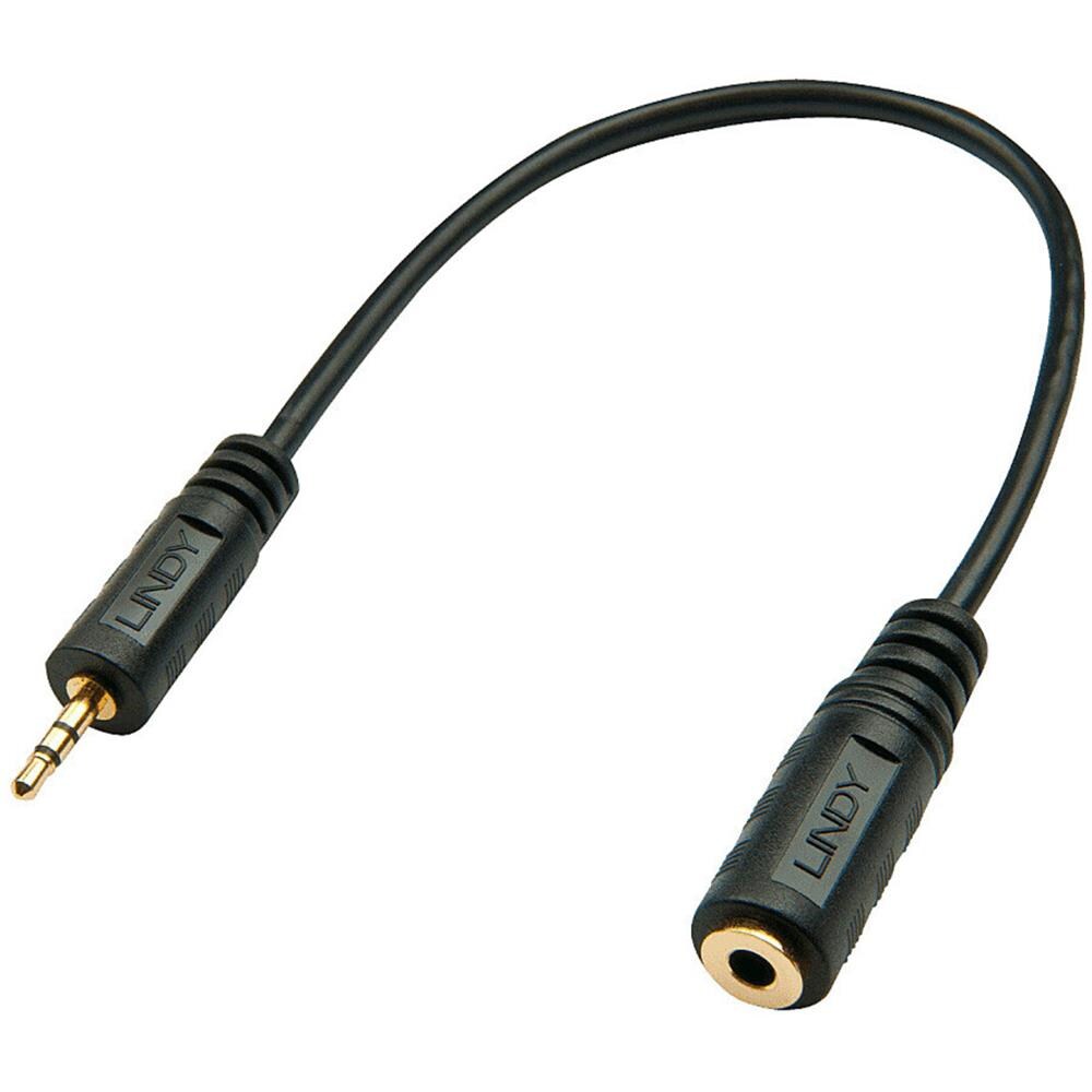 Adattatore Audio Jack 2,5mm Maschio A 3,5mm Femmina, 20cm - Foto 5