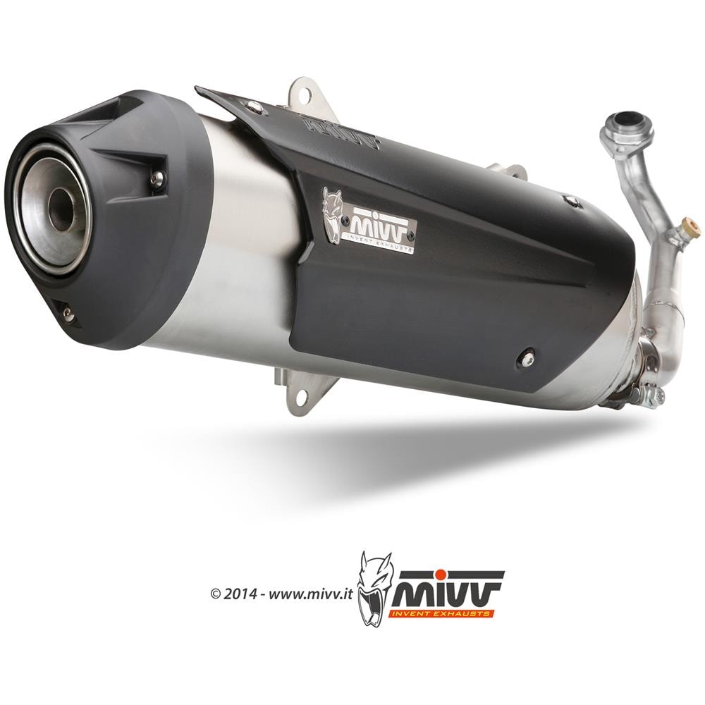 Silenziatore Mivv C. gl. 0009. b Piaggio Nexus 500 X8 X-evo 400 Beverly 400 500 - Foto 1