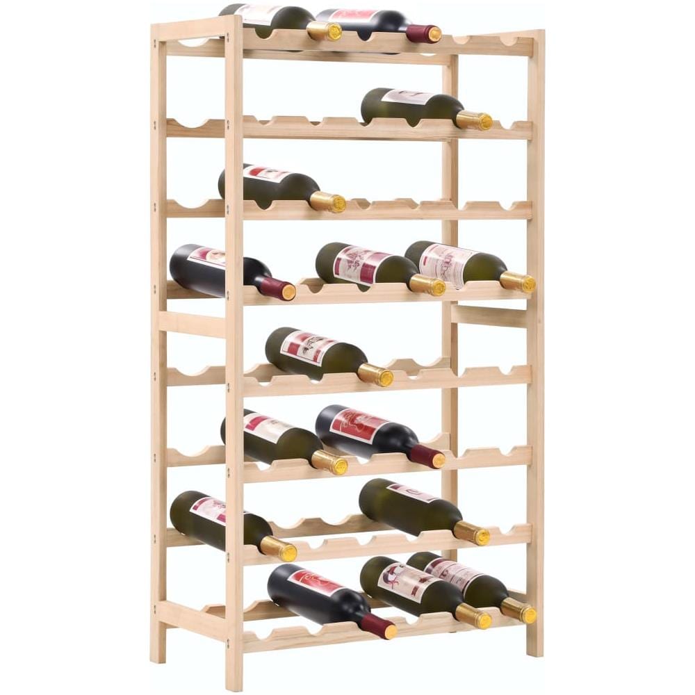 Portavini In Legno Massello Di Cedro 57,5x28x102 Cm - Foto 1