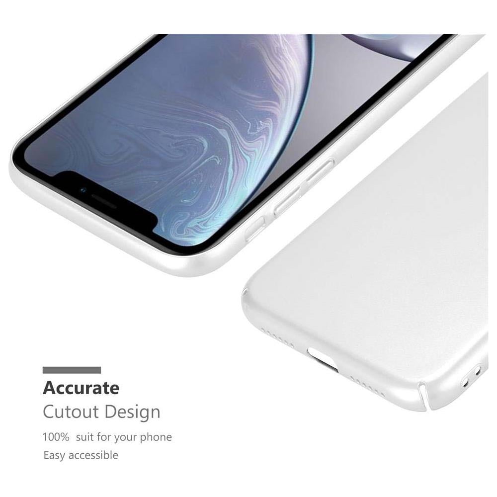 Cadorabo Custodia Compatibile Con Apple Iphone Xr In Argento Metallo - Hard Case Coperchio Protettivo In Look Metallico Contro I Graffi E Gli Urti - Foto 6