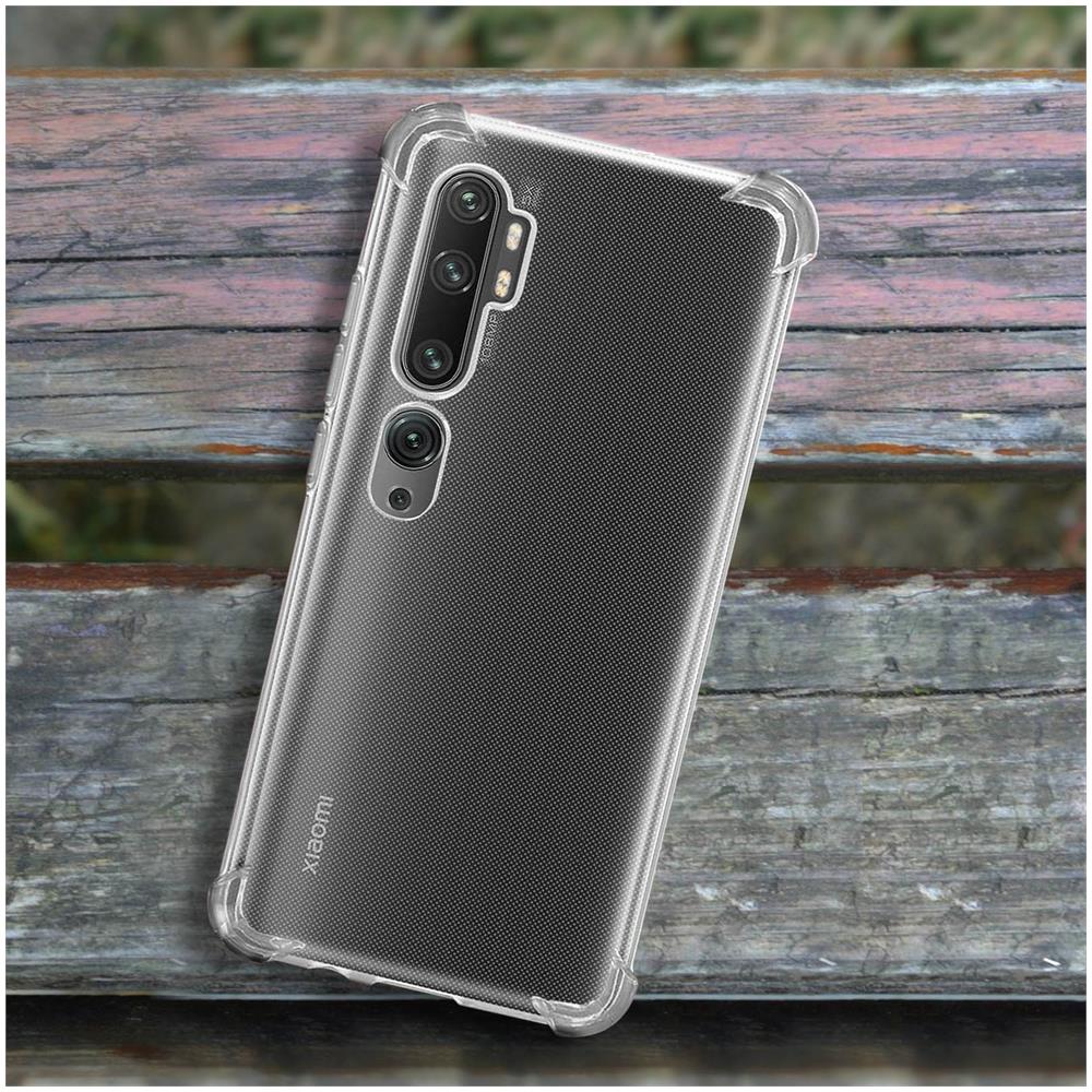 Cover Xiaomi Mi Note 10 / 10 Pro Antiurto Angoli Rinforzati Trasparente - Foto 2