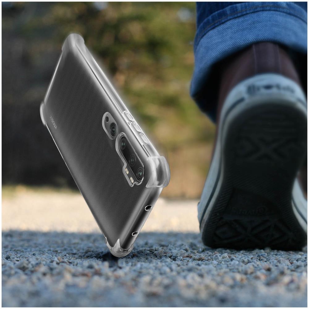 Cover Xiaomi Mi Note 10 / 10 Pro Antiurto Angoli Rinforzati Trasparente - Foto 5