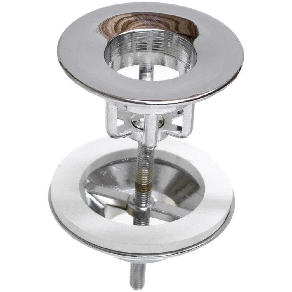 Sifone A Bottiglia In Ottone Cromato Con Piletta 1'' - Foto 2