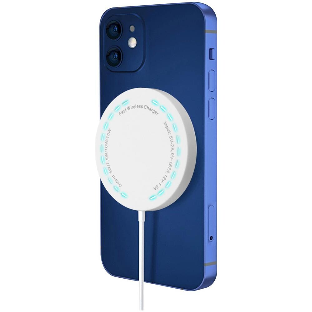 Caricatore Wireless Iphone Magnetico 15w Carica Rapida Compatibile Magsafe - Foto 1