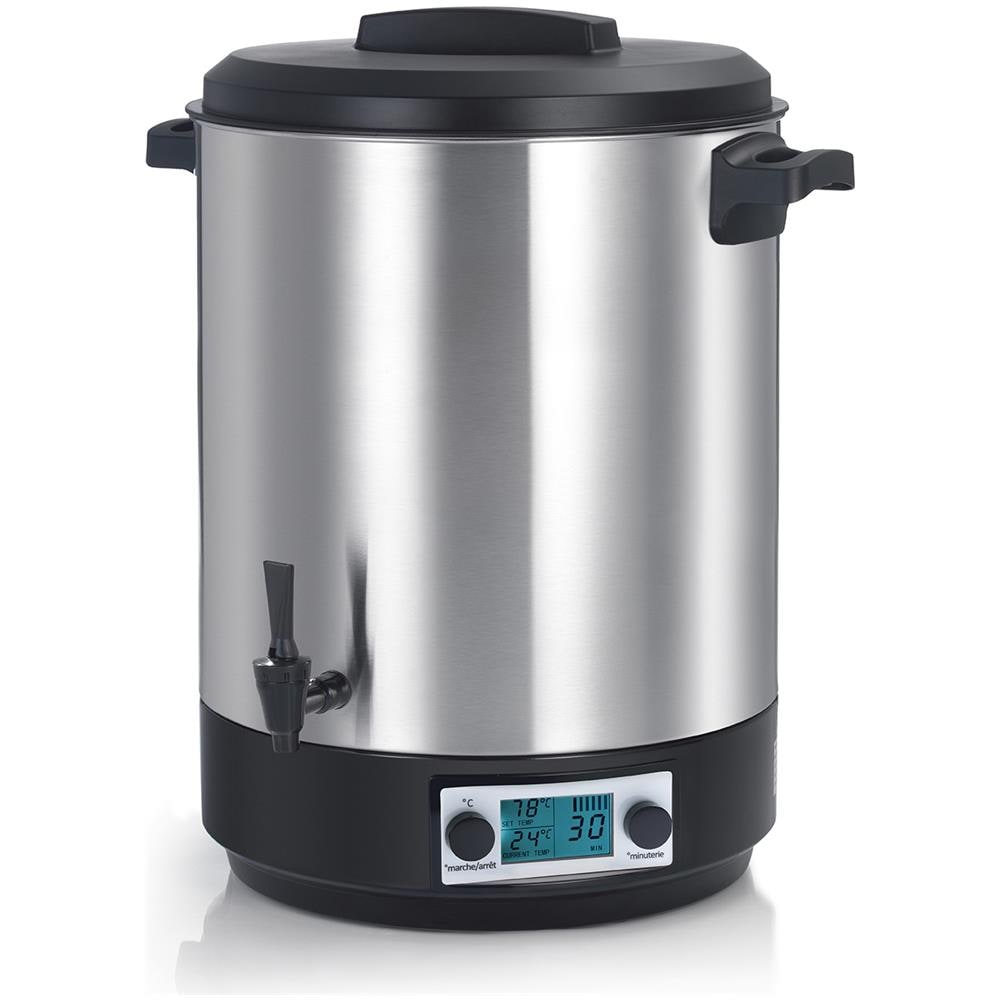 Sterilizzatore Vasetti Elettrico Serbatoio In Acciaio Inox Con Rubinetto Schermo Lcd E Timer 45l 2500w - Kcpst45xxl. lcd - Foto 1