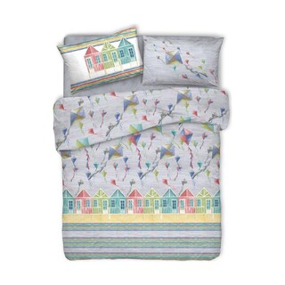 Copriletto Piquet Primavera Estate 100% Cotone Sofia Disegno Rodrigo Matrimoniale Grigio | Leroy Merlin