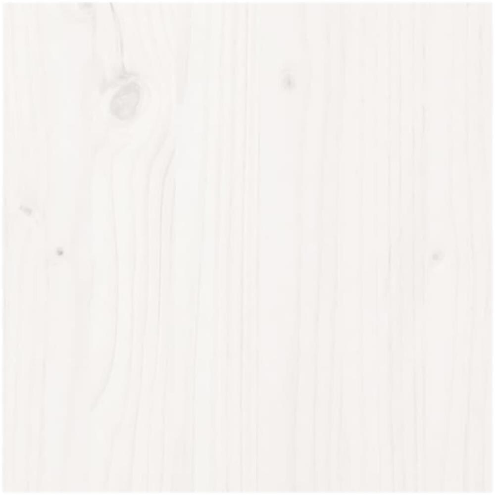 Giroletto Bianco 120x190 cm Small Double Legno Massello di Pino - Foto 3