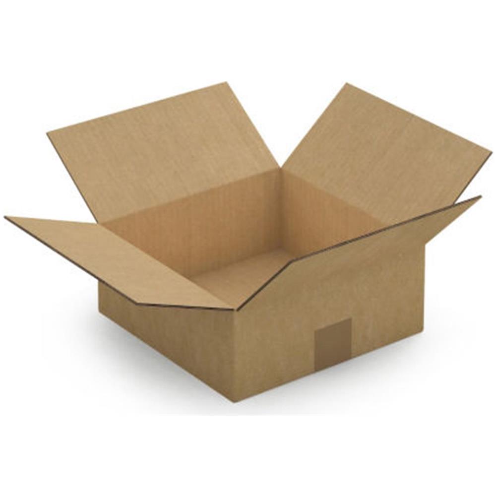 10 Scatole Da Imballaggio 25 X 25 X 10 Cm - Doppia Scanalatura - Foto 1