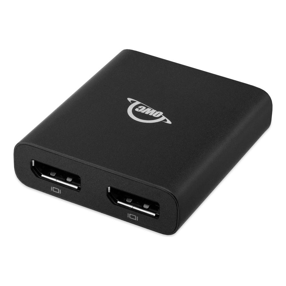 Thunderbolt Dual DisplayPort Adapter adattatore grafico USB 7680 x 4320 Pixel Nero - Foto 1