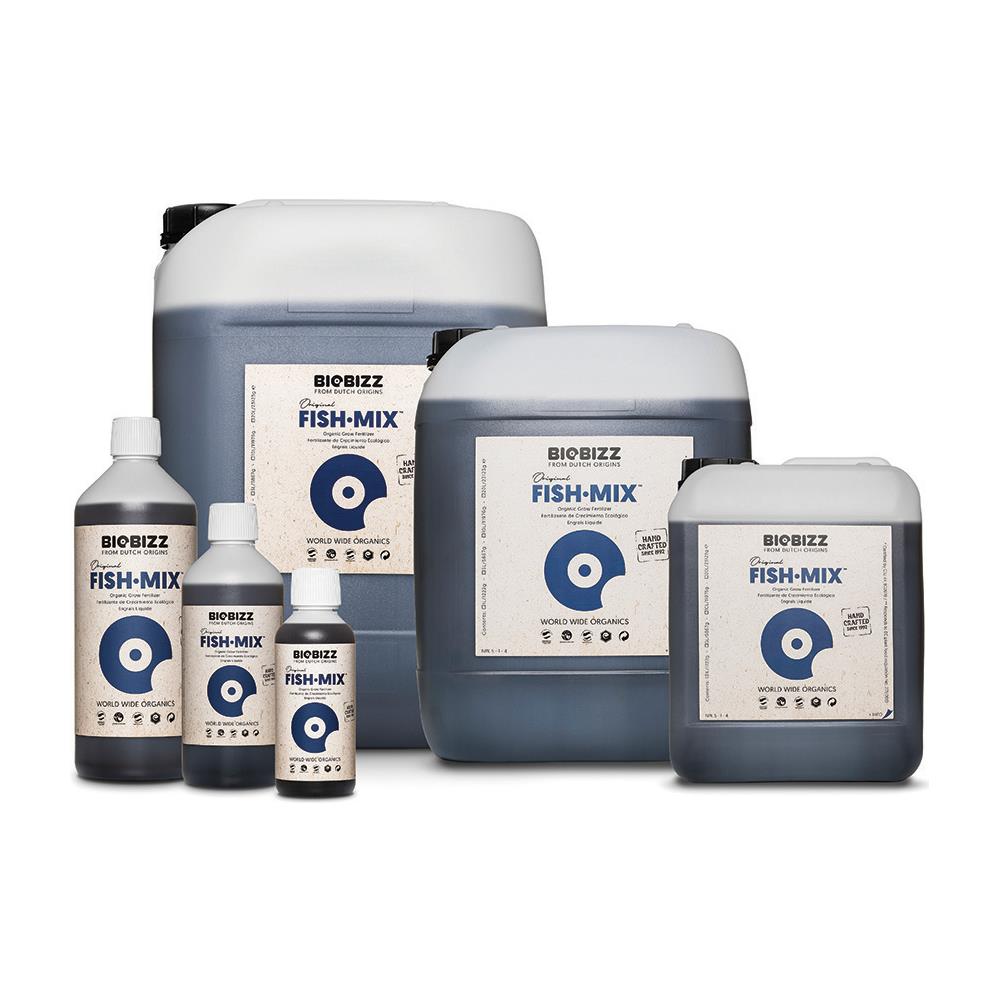 Fish Mix Fertilizzante Organico Biologico Per La Coltivazione Outdoor. Provoca Una Crescita Forte E Genera Foglie Di Colore Verde Intenso, Crescita Accelerata Degli Organismi Viventi Del Substrato. - Foto 2