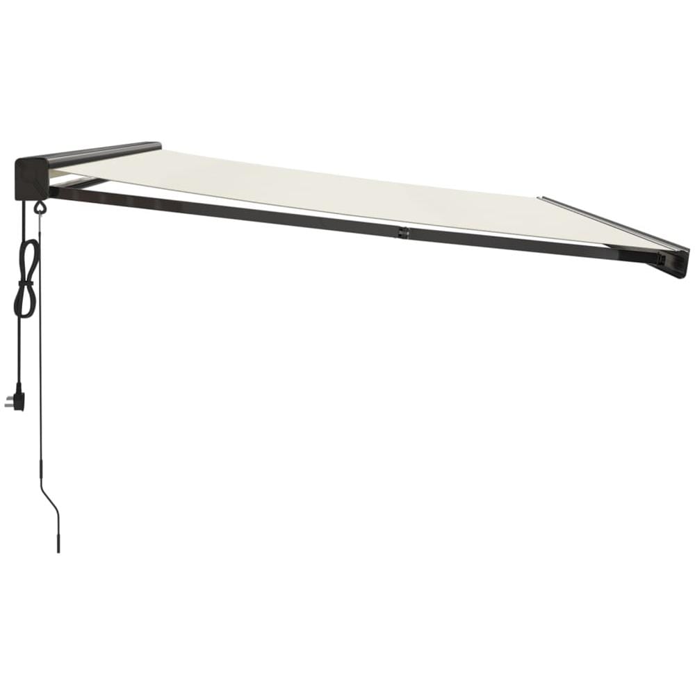 Tenda Da Sole Retrattile Crema 4,5x3 M In Tessuto E Alluminio - Foto 2