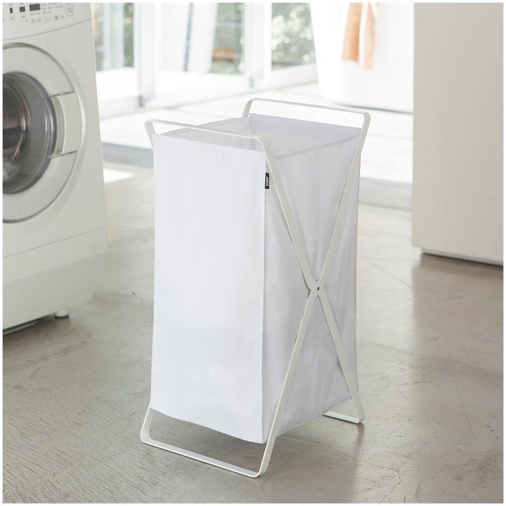 Cestino In Lino In Tessuto Pieghevole - Foto 2