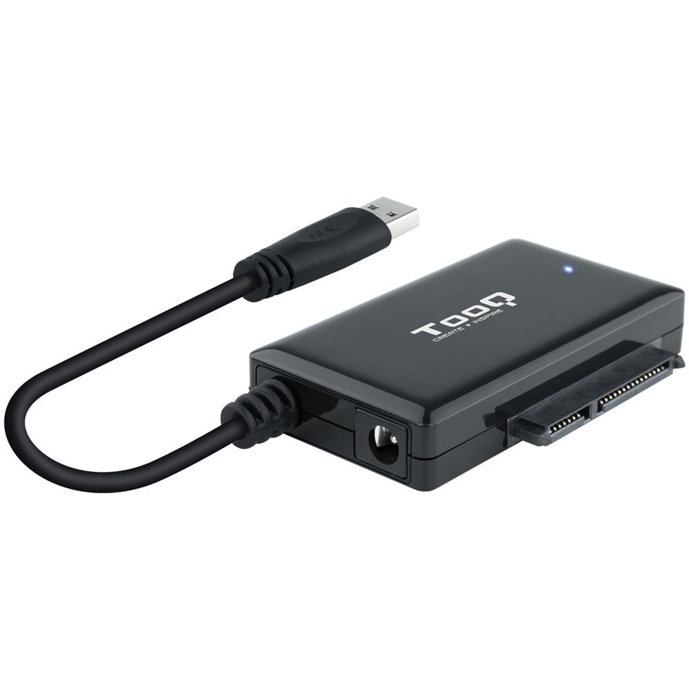 TQHDA-01A docking station per unità di archiviazione USB 3.2 Gen 1 (3.1 Gen 1) Type-A Nero - Foto 1