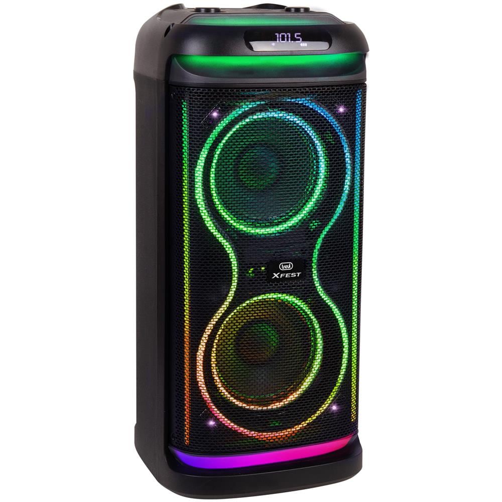 Altoparlante da Festa XFest XF 650 KB con Display LED Bluetooth Potenza 100 W Colore Nero - Foto 2