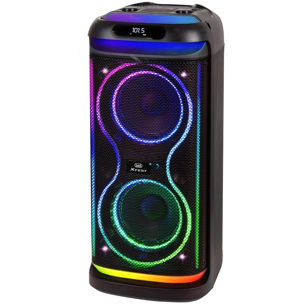 Altoparlante da Festa XFest XF 650 KB con Display LED Bluetooth Potenza 100 W Colore Nero - Foto 1