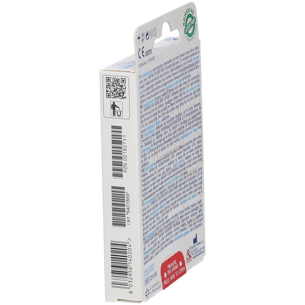 Cerotto Cutiflexmed Strip Trasparente Impermeabile Supporto in Poliuretano 4 Formati Assortiti 20 Pezzi - Foto 1