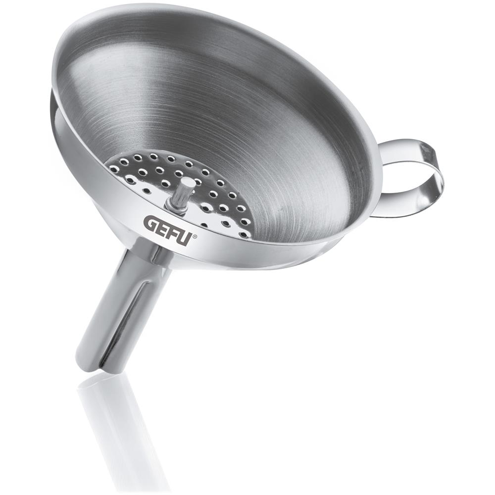 Imbuto In Acciaio Inox Versare Con Colino Removibile Cm 10,5 Di - Foto 1