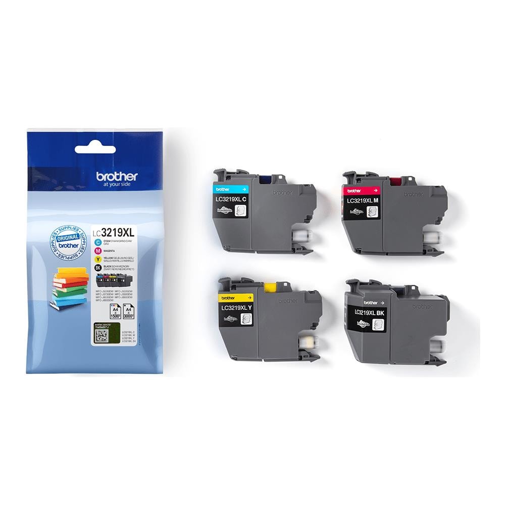 LC3219XLVALBP cartuccia toner 4 pz Originale Nero, Ciano, Magenta, Giallo - Foto 3