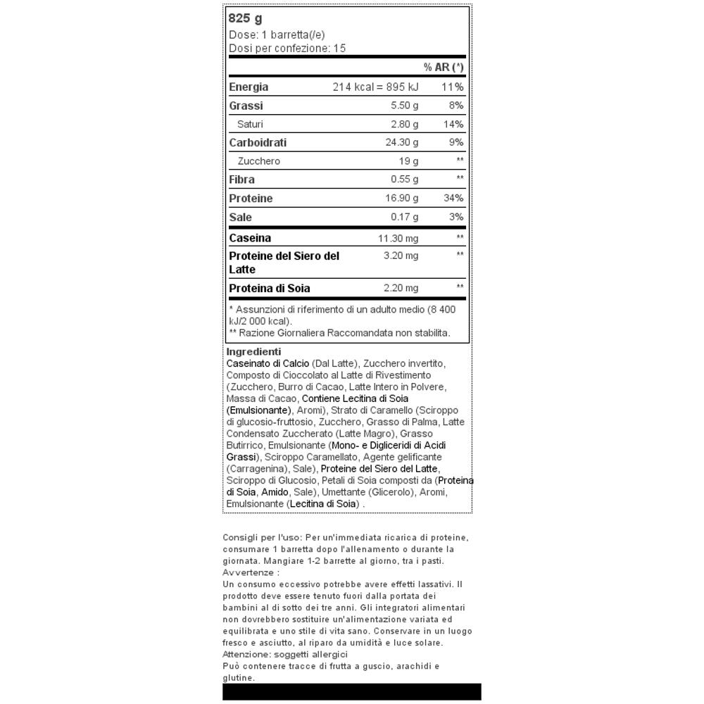 15 X Protein Plus 30% Bar 55 G - Powerbar - Barrette Per Il Recupero - Vanilla - Caramel Crisp - Foto 2