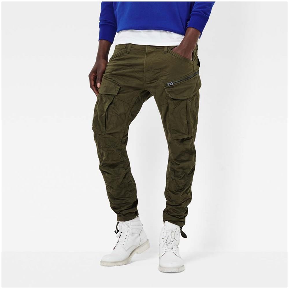 Pantaloni Rovic Zip 3d Tapered L32 Abbigliamento Uomo W32-l32 - Foto 1