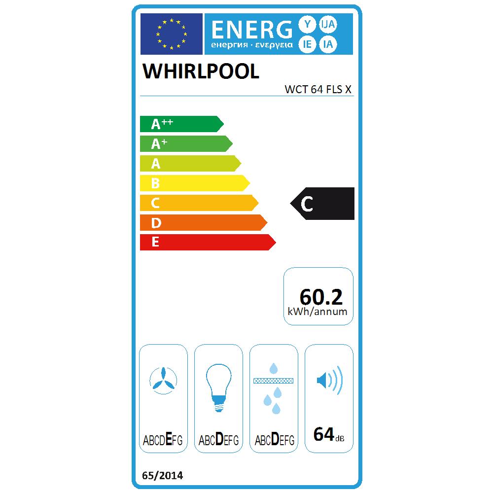 Cappa da Incasso WCT64 FLSX Aspirante 50 cm Colore Acciaio Inox - Foto 2