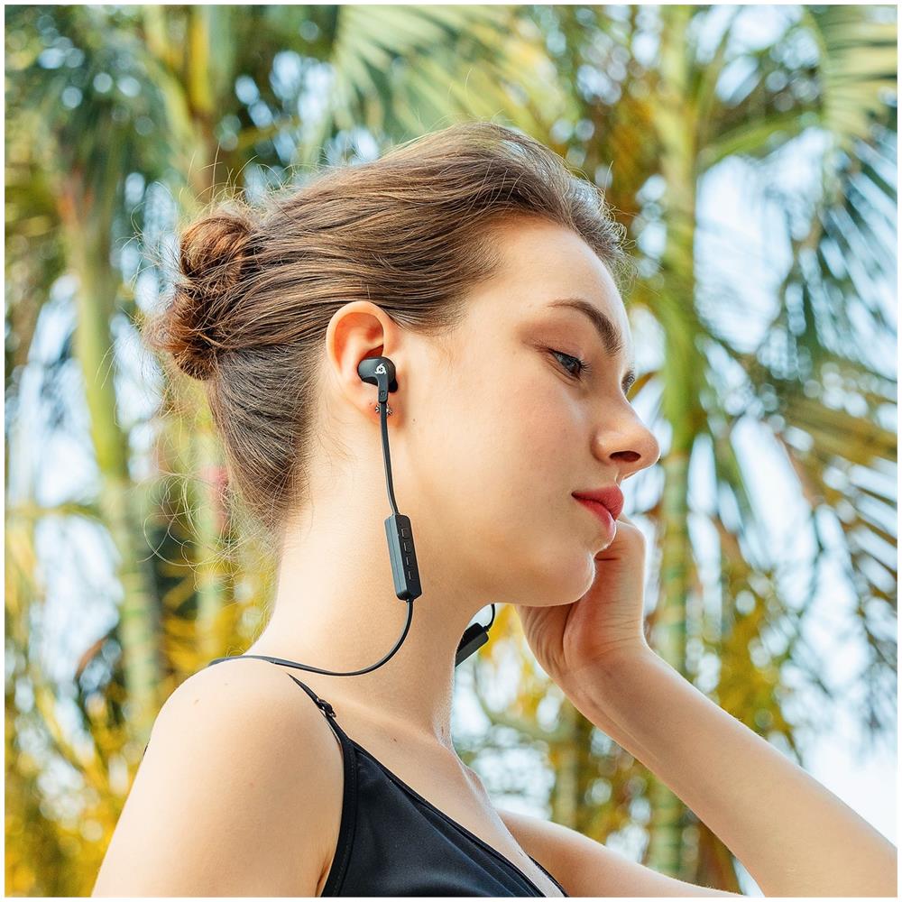 KLIM - Pulse Auricolari Bluetooth 4.1 Cuffie Auricolari Wireless -  Riduzione Rumore - Perfette Per Sport, Musica, Chiamate Telefoniche,  Gaming, Magnetiche + Cuscinetti In Schiuma Memory - Nero - ePRICE