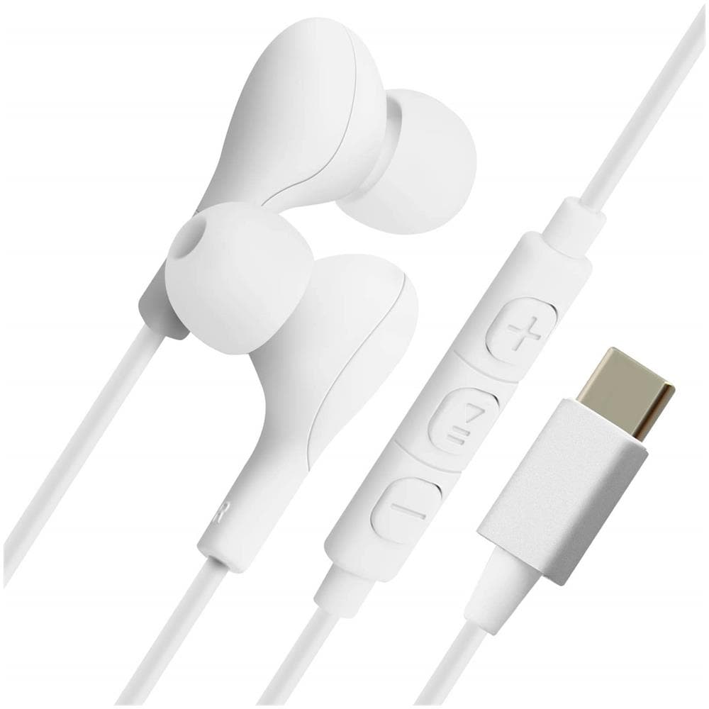 Auricolari Cavo Usb-c In-earphone Telecomando Magnetici Bianco - Foto 1