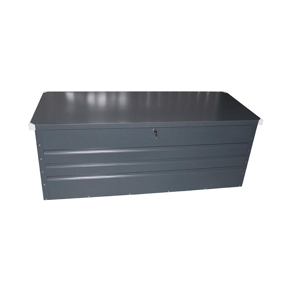 Baule Cassapanca In Metallo Arcana Ii 400 L 61x132x62 Cm Con Molle A Gas - Foto 2
