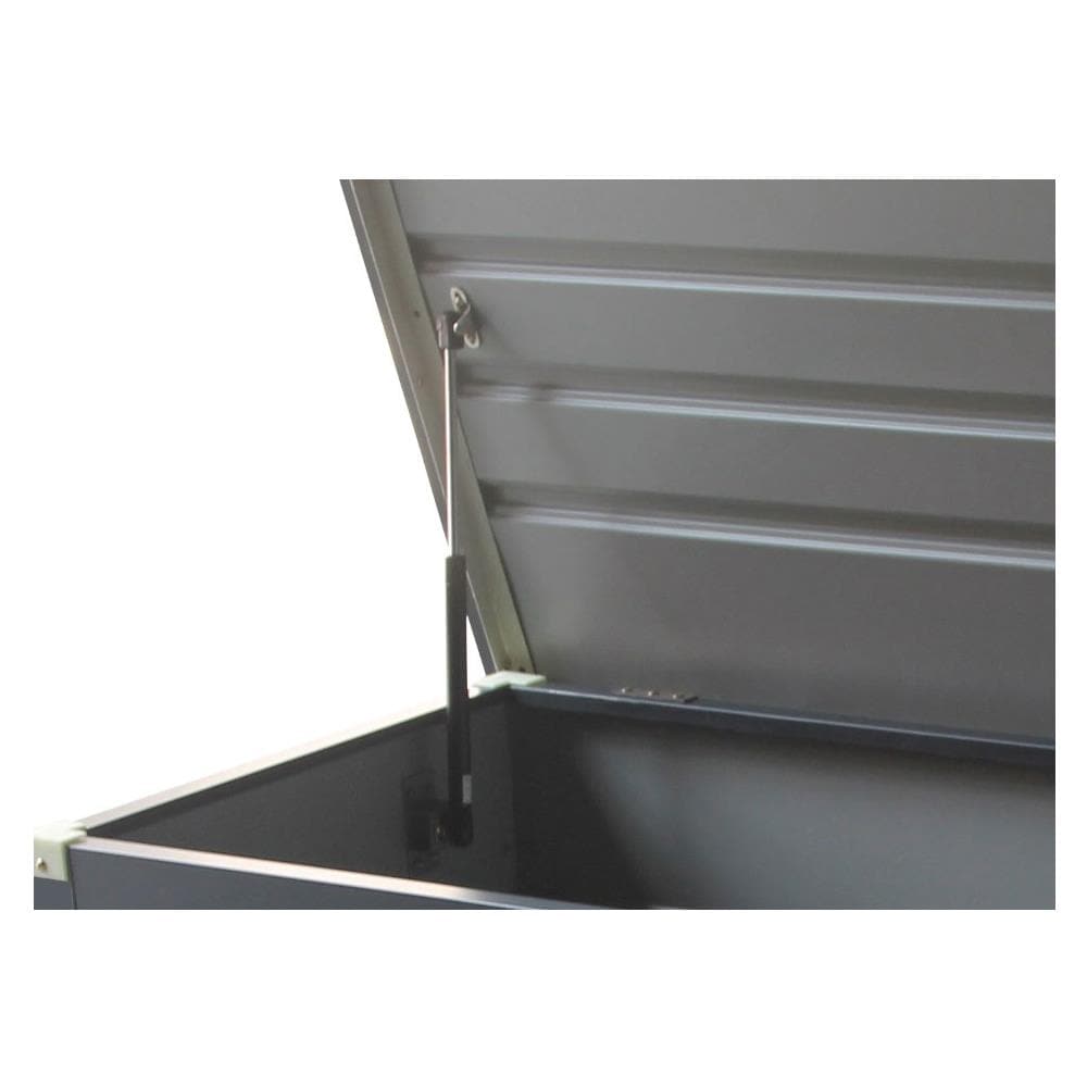 Baule Cassapanca In Metallo Arcana Ii 400 L 61x132x62 Cm Con Molle A Gas - Foto 4