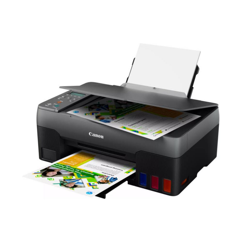 Stampante Multifunzione PIXMA G3560 MegaTank Inkjet a Colori Stampa Copia Scansione A4 10,8 ipm (B /N) 6.0 ipm (a Colori) Wi-Fi / Ethernet / USB - Foto 2