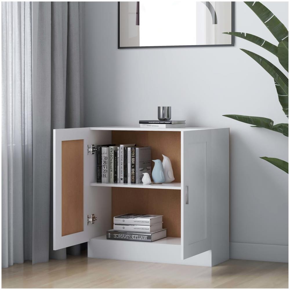 Libreria Bianca 82,5x30,5x80 cm in Legno Multistrato - Foto 3